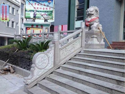公司門(mén)口大理石欄桿